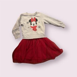Minnie mouse Christmas dress